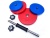Гантель разборная Brutal Sport 16.5 кг с цветными дисками