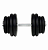 Гантель разборная MB Barbell Atlet 17,5 кг, гриф 36 см Арт2